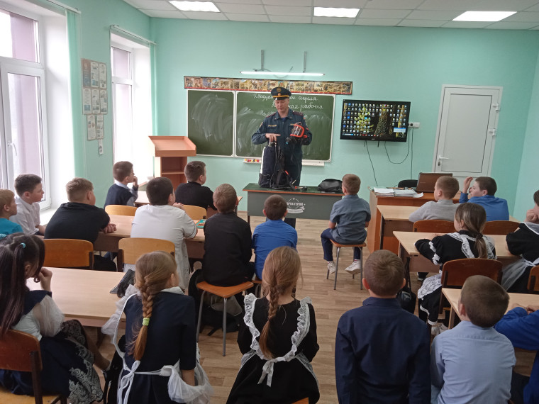 Встреча с сотрудниками МЧС.